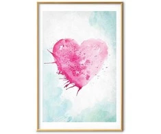 Artgeist Plakatas - Watercolor Heart
