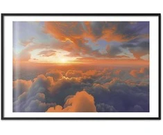 Artgeist Plakatas - When Dawn Tickles the Clouds: A Color Show on the Morning Sky