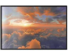 Artgeist Plakatas - When Dawn Tickles the Clouds: A Color Show on the Morning Sky