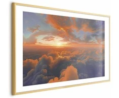 Artgeist Plakatas - When Dawn Tickles the Clouds: A Color Show on the Morning Sky