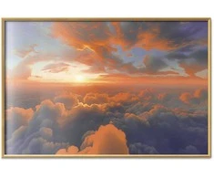 Artgeist Plakatas - When Dawn Tickles the Clouds: A Color Show on the Morning Sky