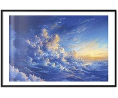 Artgeist Plakatas - When the Sky Becomes Canvas: A Masterpiece of Nature in the Clouds