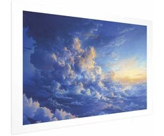 Artgeist Plakatas - When the Sky Becomes Canvas: A Masterpiece of Nature in the Clouds