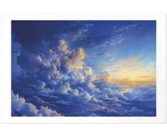 Artgeist Plakatas - When the Sky Becomes Canvas: A Masterpiece of Nature in the Clouds