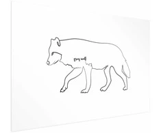 Artgeist Plakatas - Wolf