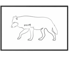Artgeist Plakatas - Wolf