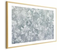 Artgeist Plakatas - Worn Floral Patterns in Muted Turquoises