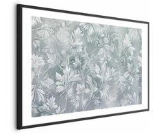 Artgeist Plakatas - Worn Floral Patterns in Muted Turquoises