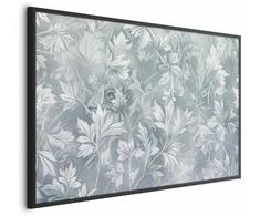 Artgeist Plakatas - Worn Floral Patterns in Muted Turquoises