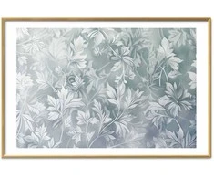 Artgeist Plakatas - Worn Floral Patterns in Muted Turquoises