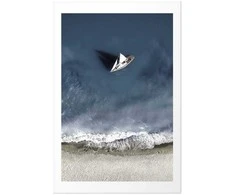 Artgeist Plakatas - Yacht on the Sea