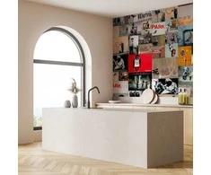 Artgeist Tapetas - Banksy - a collage