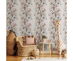 Artgeist Tapetas - Birds on a Flowering Twig