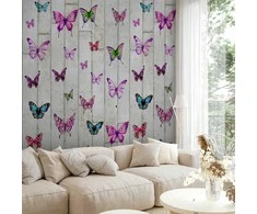 Artgeist Tapetas - Butterflies and Concrete