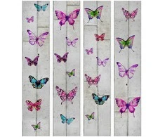 Artgeist Tapetas - Butterflies and Concrete