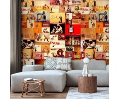 Artgeist Tapetas - Collage - Banksy