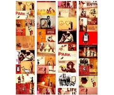 Artgeist Tapetas - Collage - Banksy