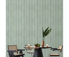 Artgeist Tapetas - Delicate Wood - Vertical stripes in a pastel žalias shade.