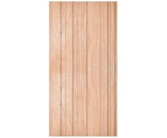 Artgeist Tapetas - Light Wood - Vertical panels in a warm beige shade.