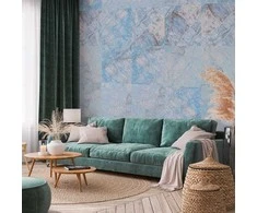 Artgeist Tapetas - Mėlyna Marble