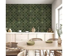 Artgeist Tapetas - Olive Mosaic
