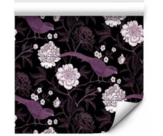 Artgeist Tapetas - Peonies and pheasants