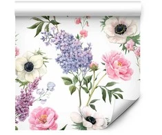 Artgeist Tapetas - Roses and Lilacs