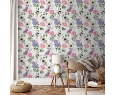 Artgeist Tapetas - Roses and Lilacs