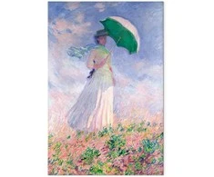 Artgeist XXL paveikslas - Claude Monet – Woman with a Parasol, facing right