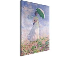 Artgeist XXL paveikslas - Claude Monet – Woman with a Parasol, facing right