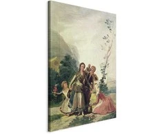 Artgeist XXL paveikslas - Francisco Goya – The Flower Girls (Spring)