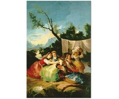 Artgeist XXL paveikslas - Francisco Goya – The Washerwomen