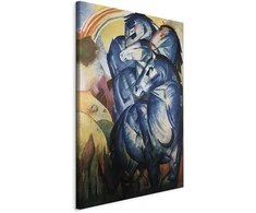 Artgeist XXL paveikslas - Franz Marc – The Tower of Mėlyna Horses
