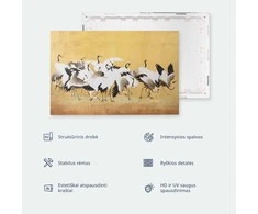 Artgeist XXL paveikslas - Herons painted with ink