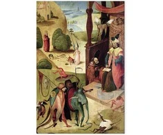 Artgeist XXL paveikslas - Hieronymus Bosch – St. James and the Magician