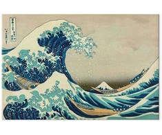 Artgeist XXL paveikslas - Hokusai Katsushika – The Great Wave off Kanagawa