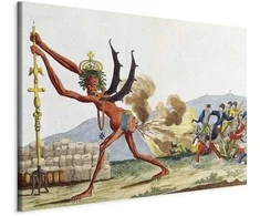 Artgeist XXL paveikslas - Jacques-Louis David – Caricature of the English Government