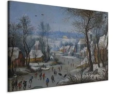 Artgeist XXL paveikslas - Pieter Brueghel the Younger – Winter Games