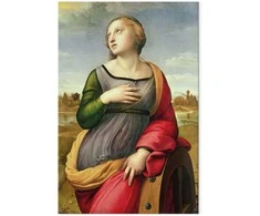 Artgeist XXL paveikslas - Raphael – Saint Catherine of Alexandria