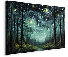 Artgeist XXL paveikslas - Starry night - a modern version of Van Gogh's night sky