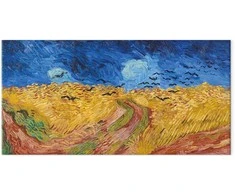 Artgeist XXL paveikslas - Vincent van Gogh – Wheatfield with Crows