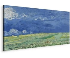 Artgeist XXL paveikslas - Vincent van Gogh – Wheat Field under Thunderclouds