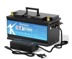 Akumuliatorius Ličio-geležies Kepworth 12V 100AH LiFePO4 SU PAKROVĖJU
