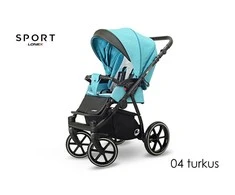 Vaikiškas sportinis vežimėlis Lonex SPORT 04 turkus