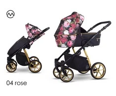 Vaikiškas vežimėlis LONEX PAX FRESH 2in1 04 rose>