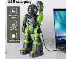 Interaktyvus nuotoliniu būdu valdomas robotas RC Robot (žalias)