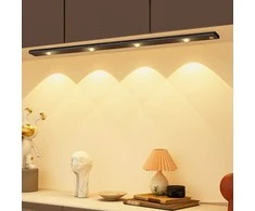 Sieninis šviestuvas Magnetinis LED įkraunamas šviestuvas su judesio davikliu (60 cm)
