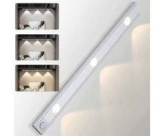 Sieninis šviestuvas Magnetinis LED įkraunamas šviestuvas su judesio davikliu (40 cm)