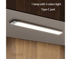Sieninis šviestuvas Magnetinis LED įkraunamas šviestuvas su judesio davikliu (40 cm)