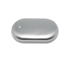 Nešiojamas rankų šildytuvas, Powerbank 10000mAh (Sidabrinis)